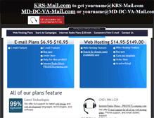 Tablet Screenshot of krs-mail.com